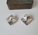 Pair of Lapponia earclips in sterling silver