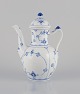 Royal Copenhagen Blue Fluted Plain hand painted coffee pot.