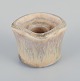 Edith Sonne for Saxbo, Denmark.Small ceramic candlestick.