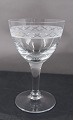 Ejby glassware by Holmegaard, Denmark. Red wine 
glasses 13.3cm