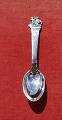 The Shepherdess and the Sweep, child's spoon of Danish solid silver