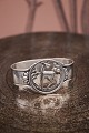 K&Co. presents: 
Old napkin 
ring in silver 
( Stamped ) 
with deer 
motif...