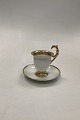 Rosenthal Mocha Cup and saucer with gold