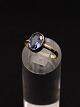 14 carat gold ring with aquamarine