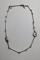 Georg Jensen Sterling Silver Necklace No. 445 Pebbles