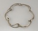 Georg Jensen. Sterling silver necklace. Infinity. Model 452. Length 38 cm.