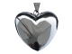 Sterling silver
Large heart pendant