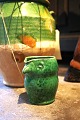 "Lillerod" owl jug in glazed earthenware in fine green glaze.
Height: 9cm...