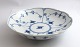 Royal Copenhagen. Blue fluted, plain. Round bowl. Model 2121. Width 20 cm. (1 
quality)