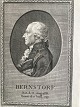 Ole Buus Larsen 
præsenterer: 
Kobberstik 
af Lahde 1797 - 
Portræt af 
Udenrigsminister, 
greve Andreas 
Peter von ...