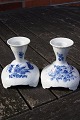 Antikkram 
presents: 
Blue 
Flower Curved 
Danish 
porcelain. Pair 
of candlesticks 
10.5cm