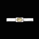Bestik.dk 
presents: 
Georg 
Jensen. Art 
deco Sterling 
Silver Tie Bar 
/ Clip #76, 
gold plated - 
Henry Pilstrup.