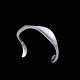 Bestik.dk 
presents: 
Grete & 
Erik Pade - 
Denmark. Modern 
Sterling Silver 
Bangle.