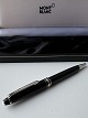 Sort Montblanc Meisterstück Pix Classique Platinium kuglepen med original æske