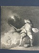 Ole Buus Larsen 
præsenterer: 
Kobberstik 
af Peter 
Maverick - 
Scene fra 
Hamlet.