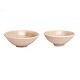 Pair of small stoneware bowls by Per Weiss. Signed Weiss 20. H: 5cm. D: 
12,5-13,5cm