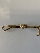 9 Karat gold bat brooch with 2 rubies