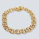 Antik 
Damgaard-
Lauritsen 
presents: 
BNH; A 
bracelet of 14k 
gold, w. 1 cm
