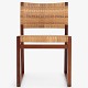 Børge Mogensen / Fredericia Furniture.
BM 61 - Chair in mahogany with seat and back in patinated wicker.
1 pc. in stock
