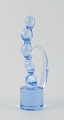 L'Art 
præsenterer: 
Ermanno 
Nason for 
Cenedese, 
Murano.
Stor skulptur 
af lyseblåt 
kunstglas.