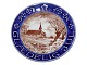 Antik K 
presents: 
Royal 
Copenhagen 
miniature 
Christmas plate 

Glædelig Jul - 
Chruch