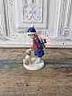 Royal Copenhagen Christmas figurine 2003 Boy with dog no. 081