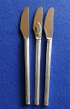 Farina Danish silver plated flatware, set of 3 dinner knives 21.5cm