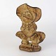 Kinnerup Antik 
& Porcelæn 
præsenterer: 
Thomas Dam 
figur
Troldepige med 
kyse
15 cm