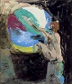 L'Art 
præsenterer: 
Hans 
Kajtorp, svensk 
kunstner. 
Listed
Olie på 
malerplade.
