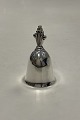 Danam Antik 
præsenterer: 
Georg 
Jensen Dronning 
Sterling Sølv 
Bord Klokke No 
260
