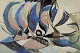 Thorsten Hult 
(f. 1922), 
svensk 
kunstmaler. 
Olie på ...