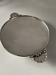 Georg Jensen art nouveau skål, med muslingehanke i sterlingsølv.