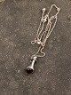 Georg Jensen 
Sterling Sølv 
Halskæde med 
Vedhæng No. 453