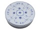 Musselmalet 
Riflet 
Middagstallerken 
24,7 cm. #625