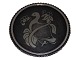 Georg Jensen
Mørk rund 
broche med fugl 
fra 1944-1950