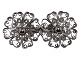 Volmer Bahner & 
Co sølv
Filigran 
broche fra 
1962-1975