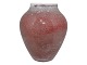 Royal 
Copenhagen 
keramik
Miniaturevase 
med rød glasur 
...