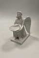 Danam Antik 
præsenterer: 
Royal 
Copenhagen 
Biscuit / 
Bisque Figur 
Døbens Engel af 
Thorvaldsen