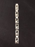 830 slv art deco armlnke