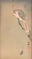 L'Art 
præsenterer: 
Ohara 
Koson 
(1877–1945), 
Fuglen og 
edderkoppen.
Japan