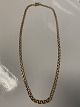 Bismark-
halskæde i 14 
karat guld, med 
forløb Længde 
46 cm.