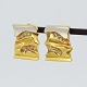 Brian Thomsen; A pair of ear clips in 18k gold
