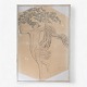 Joachim Skovgaard
Large pencil sketch and light coloring in painted wooden frame from 1910. 
Signed by the artist.
1 pc. in stock
