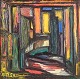 L'Art 
præsenterer: 
Tord 
Petter Berlin
Svensk 
kunstner
Abstrakt 
komposition.
Olie på 
lærred.