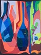L'Art 
præsenterer: 
Tord 
Petter Berlin
Svensk 
kunstner
Abstrakt 
komposition.
Olie på 
lærred.