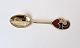 A.Michelsen Christmas spoon in gold-plated sterling silver with enamel 1968