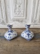 Royal 
Copenhagen 
Musselmalet 
helblonde par 
lysestager ...