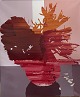 Dansk 
Kunstgalleri 
presents: 
"Composition" 
Acrylic on 
canvas in a 
wide frame.