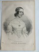 Ole Buus Larsen præsenterer: Litografi af Em. Bærentzen - Portræt af den tyske pianist Amalie Rieffel 1839.