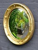 Pegasus – Kunst 
- Antik - 
Design 
præsenterer: 
Bronzeret 
butlers mirror, 
19. årh. 
England.